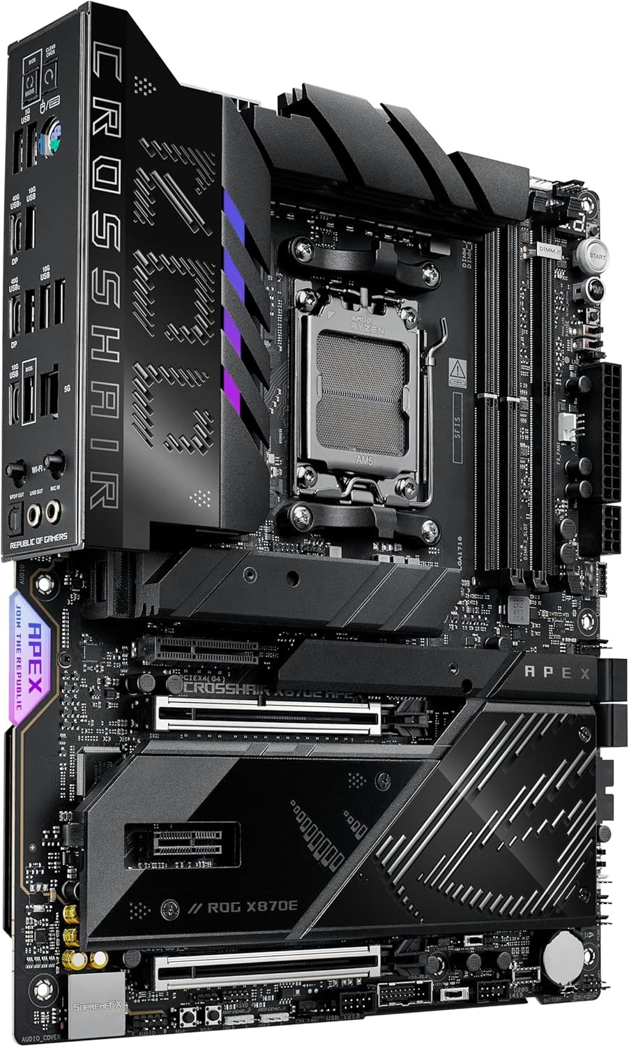 Материнская плата Rog Crosshai – обзор и цена X870E Atx Motherboard